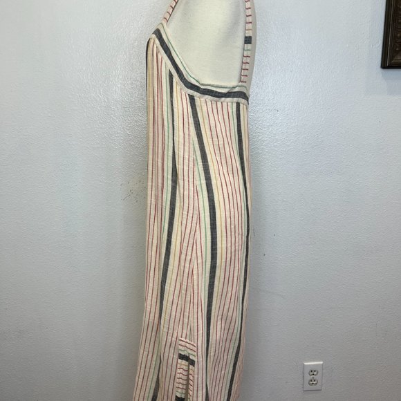 Anthropologie Holding Horses Sanibel Striped Midi Dress Size 16 - Picture 6 of 12